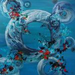 Cool Blue Abstract