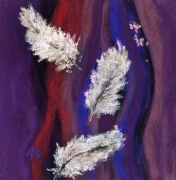 Feathers Purple