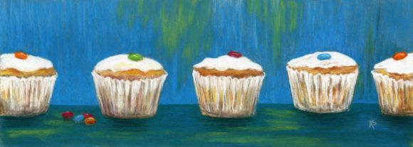 Smarties Cupcakes