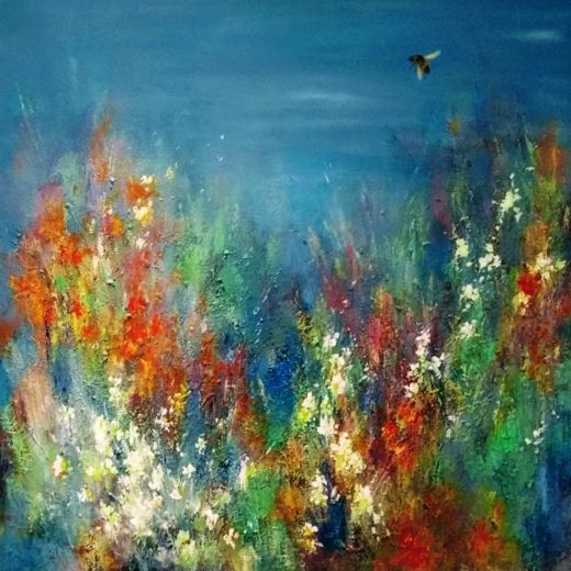 Flowerfield Blue